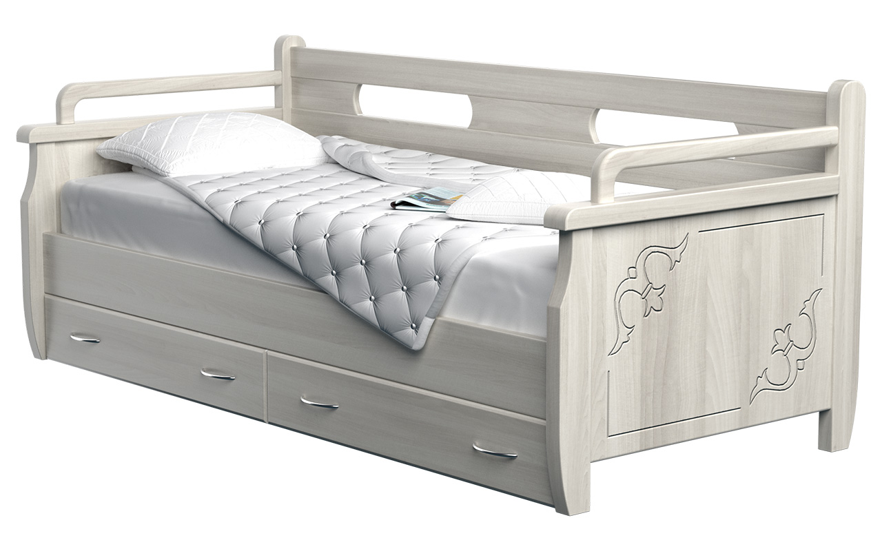 фото: Кровать DreamLine Из массива Тахта 2 80x200 см
