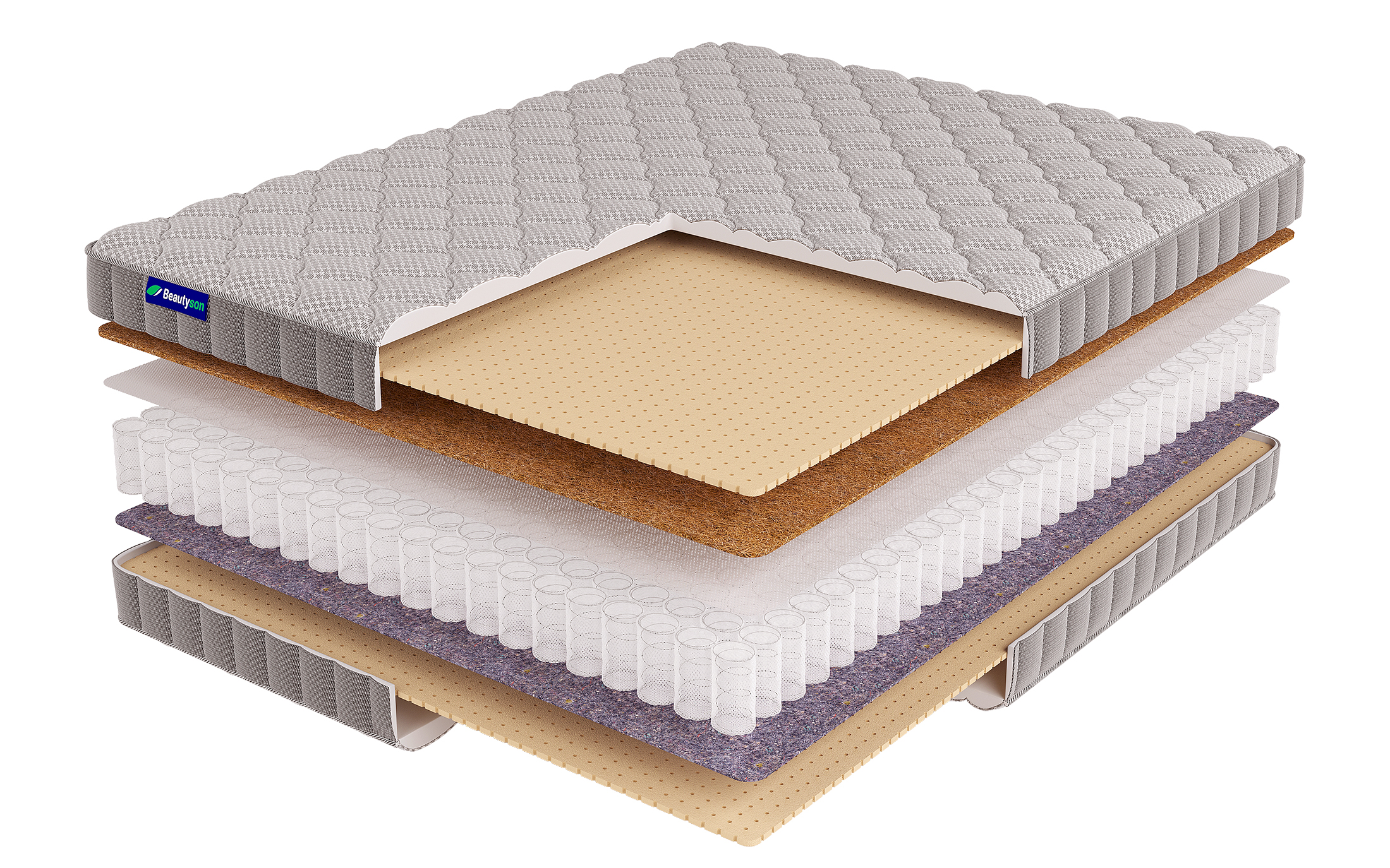 матрас Beautyson Roll Spring Mix Latex 1 S600 1 Beautyson Roll Spring Mix Latex 1 S600